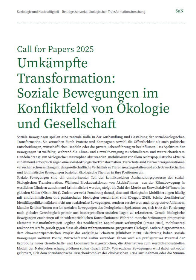 					Ansehen Bd. 12 Nr. 4 (2026): Umkämpfte Transformation: Soziale Bewegungen im Konfliktfeld von Ökologie und Gesellschaft
				